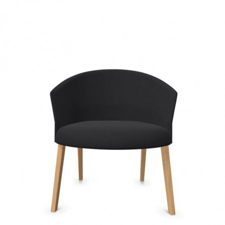 Copa design armchair by Viccarbe, matt oak base| Aiure