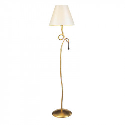 Paola floor lamp by Viccarbe, gold finish | Aiure