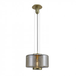 Jarras designer pendant lamp by Mantra bronze finish | Aiure