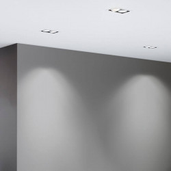 Twist Double white ceiling mounted by Arkoslight | Aiure