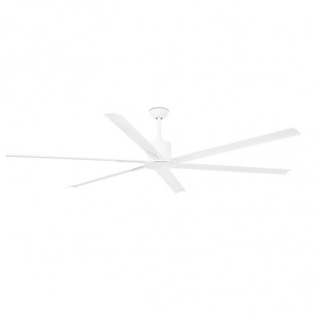 White ceiling fan Andros with no light by Faro Barcelona | AiureDeco