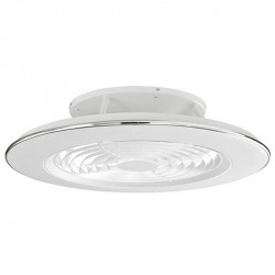 Alisio XL white ceiling fan by Mantra | AiureDeco