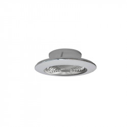Alisio Mini Silver Fan by Mantra | AiureDeco