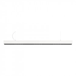 White LED pendant light Black Foster Suspension 1600 by Arkoslight | Aiure