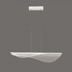 Small LED pendant light Bianca by Mantra on grey background | Aiure