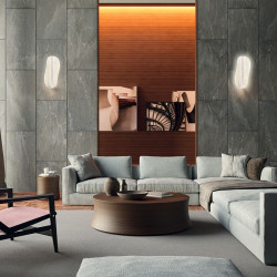 Bianca indoor LED wall lamp by Mantra in living room interior design| Aiure