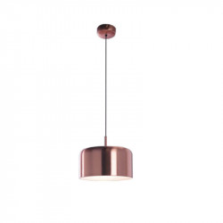 Lámpara suspendida Pot en color cobre de Ole by FM | Aiure