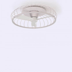 Ceiling fan white Nature by Mantra on a ceiling| Aiure