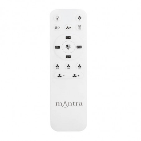 Remote control for the Tibet Mini white ceiling fan by Mantra | Aiure