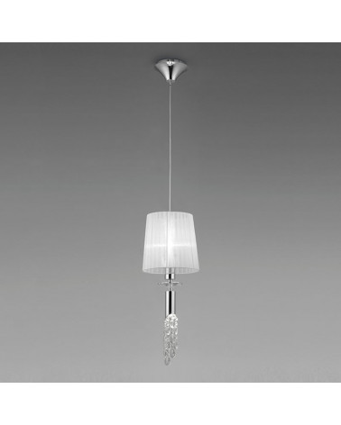Tiffany ceiling lamp 1 light on grey background | Aiure