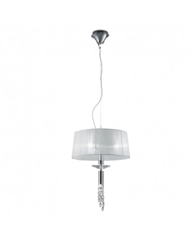 Tiffany round ceiling lamp 3 lights |Aiure