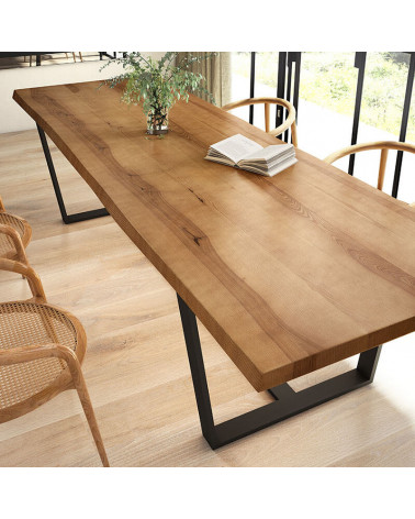Santorini designer dining table enlarged view | Aiure