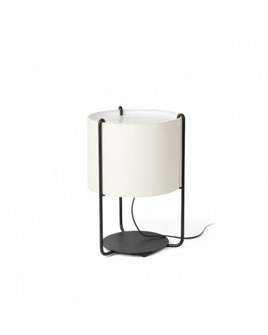 Drum table lamp