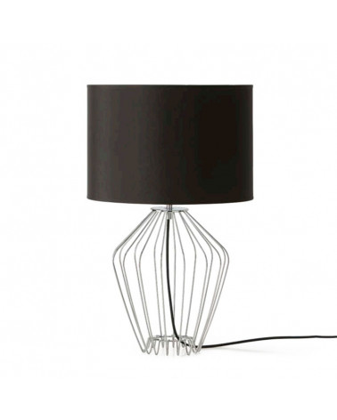 Eclectic steel table lamp
