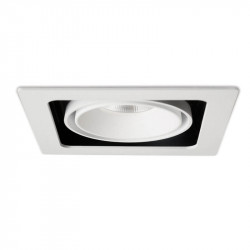 Elegant white LED 10.5W Twist spotlight by Arkoslight | Aiure