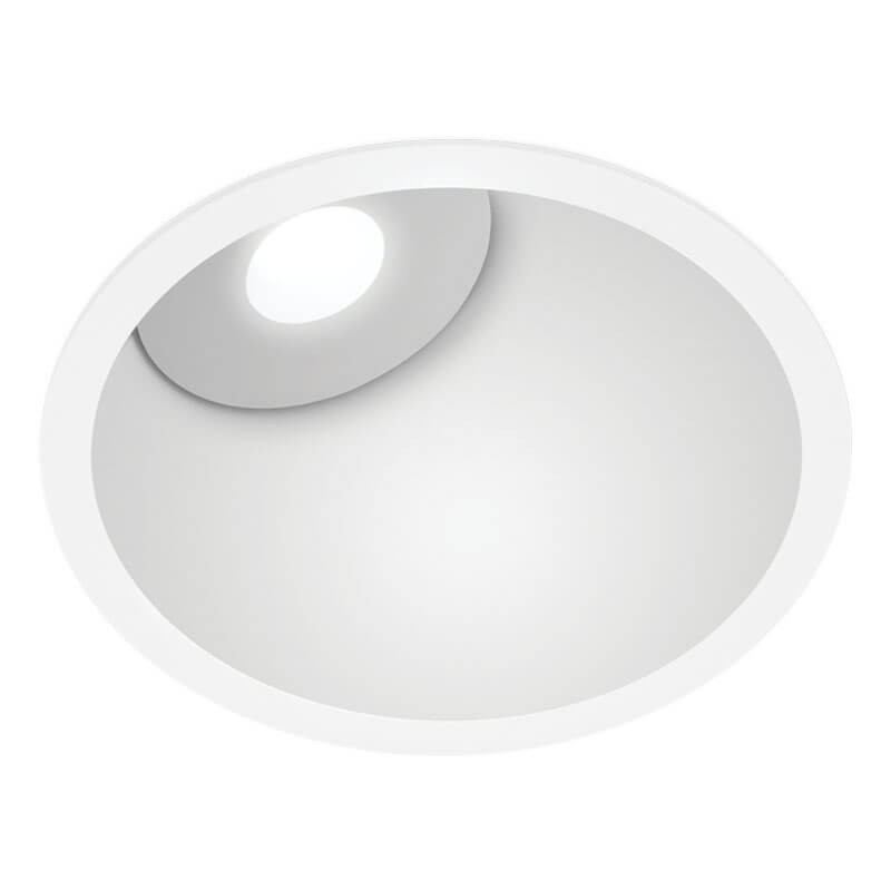 White LED downlight Lex Eco Mini Asymmetric 6.5W by Arkoslight | Aiure