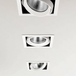 3 LED spotlights ceiling recessed by Arkoslight | Aiure