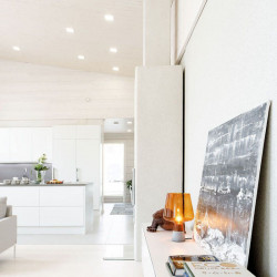 Recessed LED downlight Quad by Arkoslight in living room | Aiure