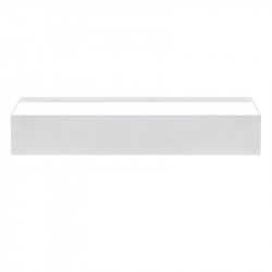 White LED wall sconce from the Rec Double series by Arkoslight | Aiure