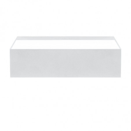 White LED wall sconce from the Rec Double Mini series by Arkoslight | Aiure