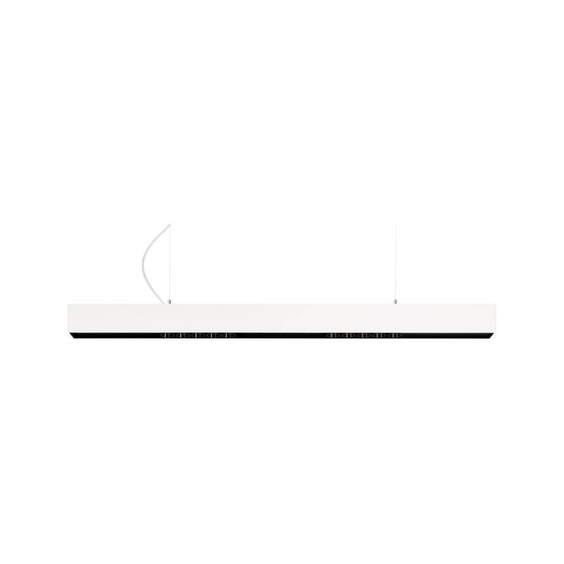 White LED pendant light Black Foster Suspension by Arkoslight | Aiure