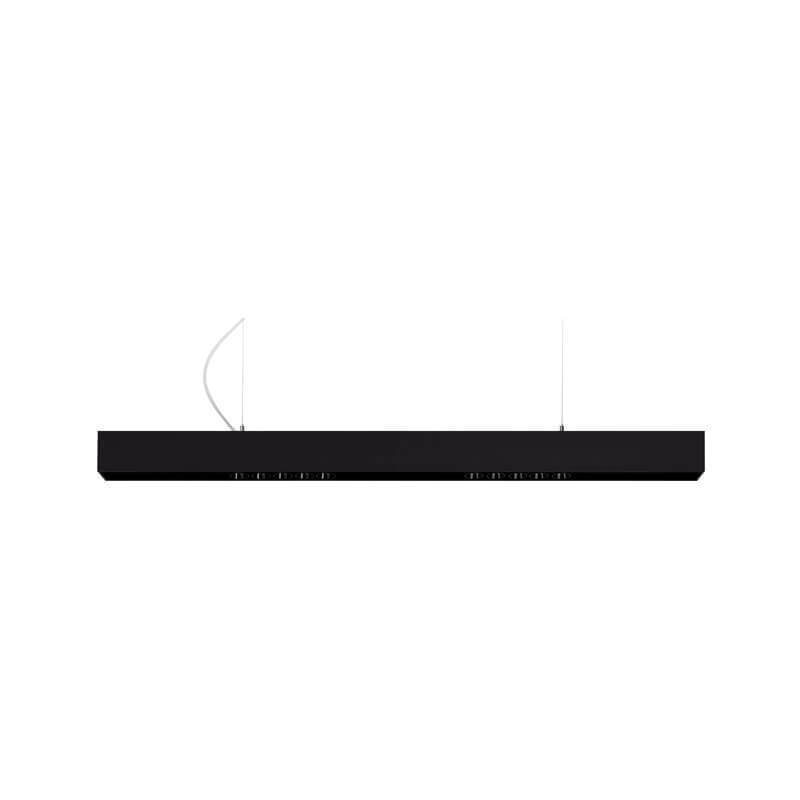 Black LED pendant light Black Foster Suspension by Arkoslight | Aiure