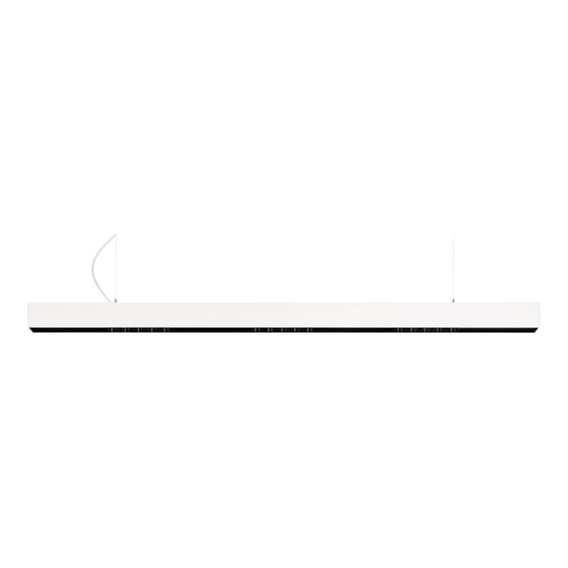White LED pendant light Black Foster Suspension 1600 by Arkoslight | Aiure