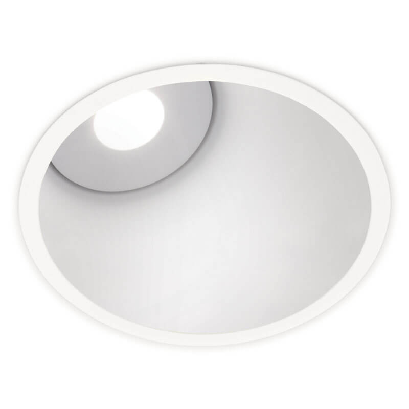 White LED downlight Lex Eco Asymmetric 17W by Arkoslight | Aiure