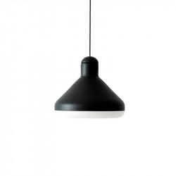 Black pendant light from the Antares collection by Mantra | Aiure