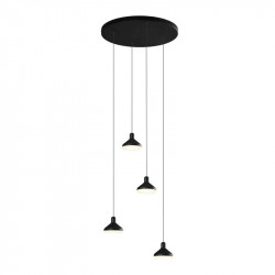 Antares pendant lamp with 4 lights by Mantra | Aiure