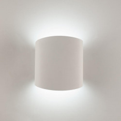 Interior wall light on with cylindrical design Asimetric by Mantra | Aiure