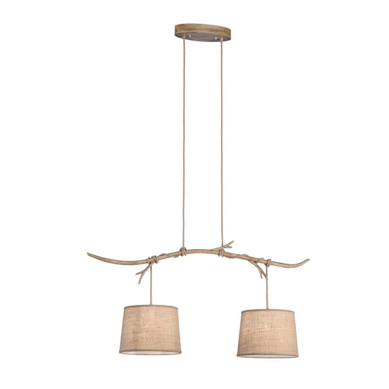 Sabina ceiling lamp 2 lights by Mantra | Aiure