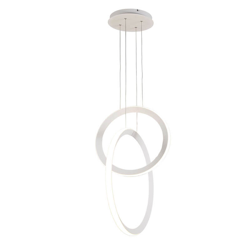 White LED pendant light Kitesurf 48W by Mantra | Aiure