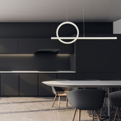 LED pendant light Kitesurf 30W by Mantra in a kitchen | Aiure