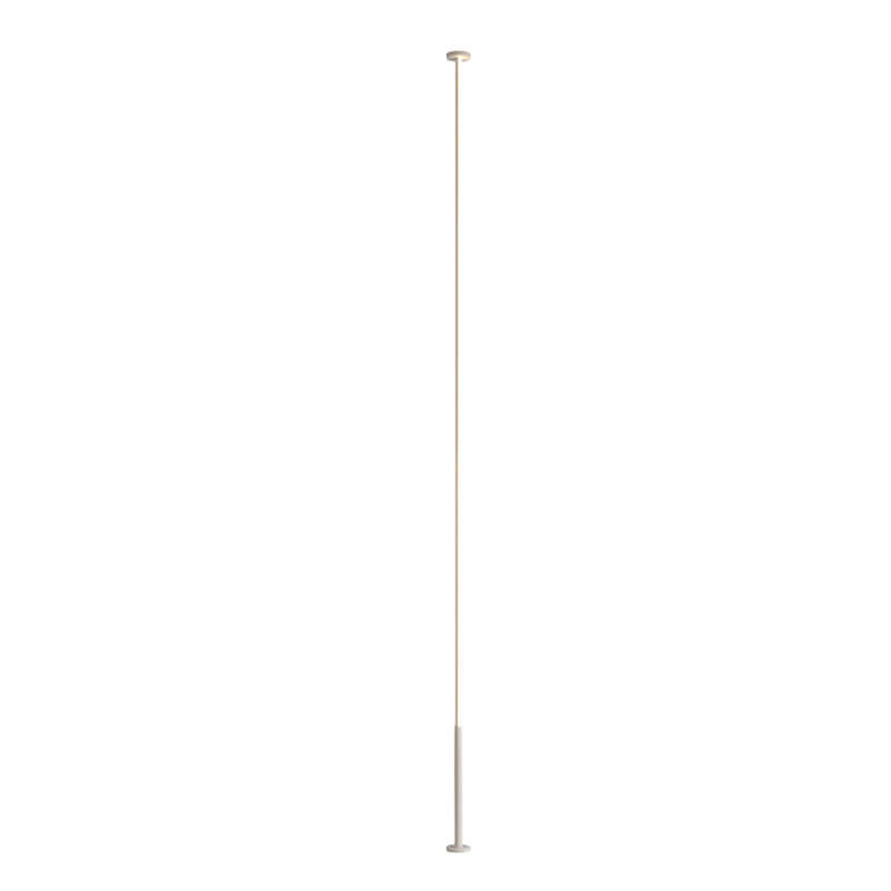 Vertical white LED floor lamp by Mantra | Aiure