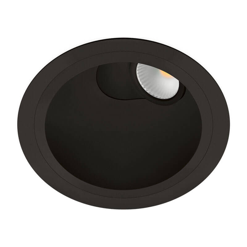 Black LED downlight Pointer by Arkoslight | Aiure
