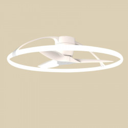 White ceiling fan Nepal by Mantra | AiureDeco