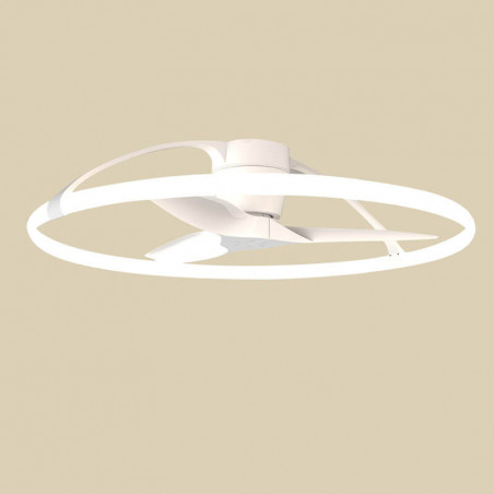 White ceiling fan Nepal by Mantra | AiureDeco