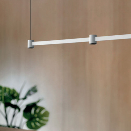 Details of the Art Surface ceiling lamp in white Arkoslight | Aiure
