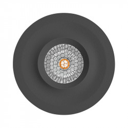 Black LED lamp Lark 111 honeycomb by Arkoslight | Aiure