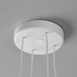 Details of the white Paco lamp base by Ole by FM | Aiure