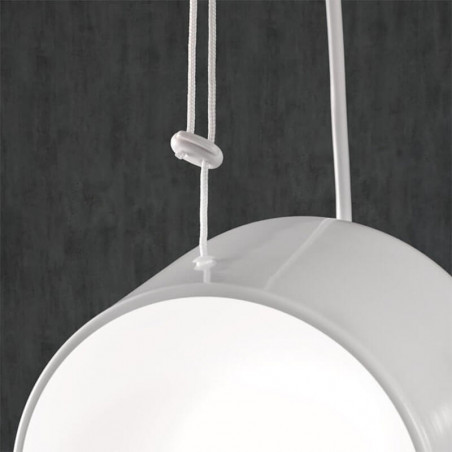 Paco pendant light shade in white by Ole by FM | Aiure