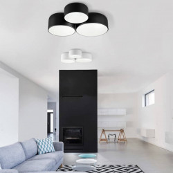 Pot ceiling lamp by Ole by FM lighting of a living room | Aiure