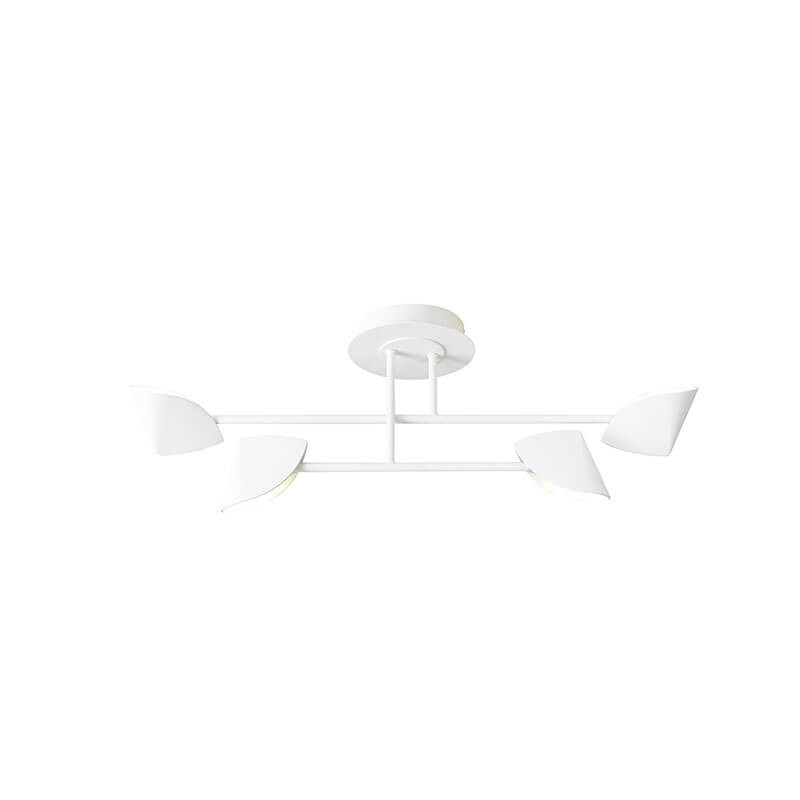 Minimalist LED ceiling lamp with several lights Capuccina by Mantra small white | Aiure
