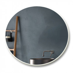 Round LED wall mirror Caledonia by Eutobath | Aiure