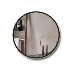 Round LED mirror with frame Bequia by Eurobath | Aiure