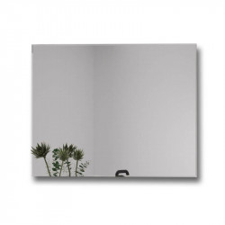 Bathroom mirror with anti-fogging system Tiga by Eurobath | Aiure