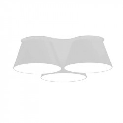 Sento LED ceiling lamp 3 shades by OLE by FM white | Aiure
