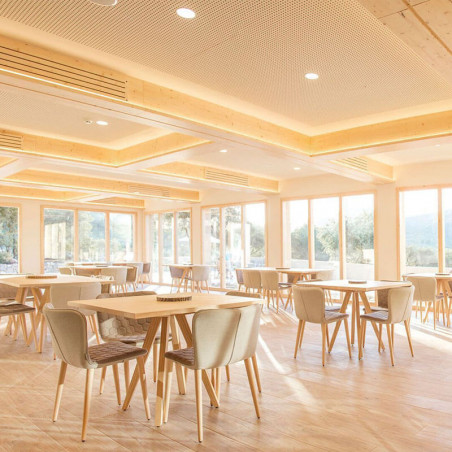 Downlight LED Lex Eco ambiente en cafetería Arkoslight | Aiure