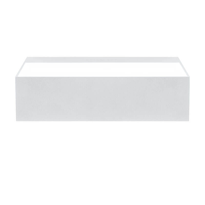 Aplique de pared LED Rec Double Mini blanco de Arkoslight | Aiure